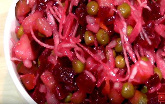 Салат винегрет — классический рецепт